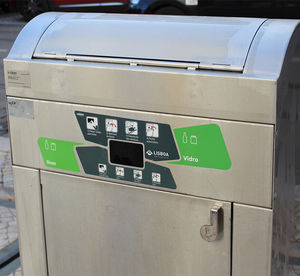 controllo accessi per cassonetto a tamburo