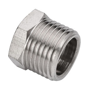 tappo a testa esagonale / maschio / filettato / in ottone