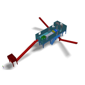 sistema di smistamento di container / a raggi X / automatico