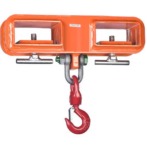 piattaforma con gancio per carrello elevatore