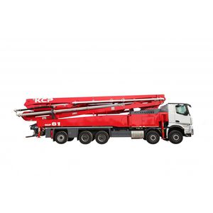 pompa per calcestruzzo per camion betoniera