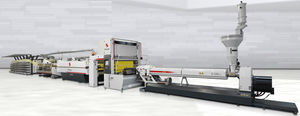 linea di estrusione per nastro / per PP / per HDPE