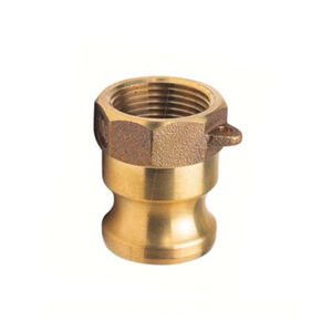raccordo in ottone / cam-lock / dritto / idraulico