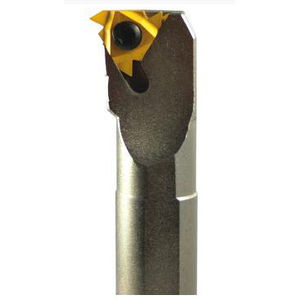 utensile di filettatura esterno / per tornio / ad inserti amovibili