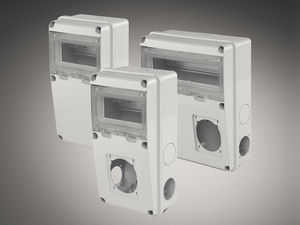 scatola elettrica in plastica