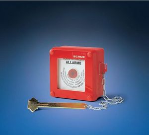 punto di chiamata manuale di allarme antincendio