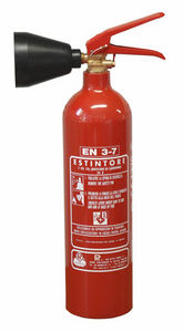 estintore a gas (CO2)