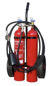 estintore a gas (CO2)