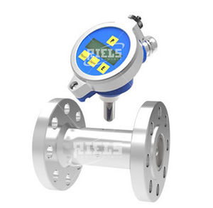 misuratore di portata a turbina / per liquidi / con flangia / IP65