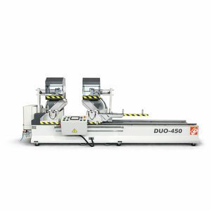 troncatrice a due teste per PVC 1