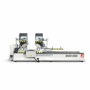 troncatrice a due teste per PVC 1