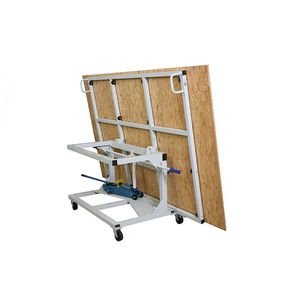 carrello da trasporto / in acciaio / porta pannelli / per materiali in fogli