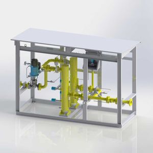 stazione di rifornimento gas per turbina a gas 1