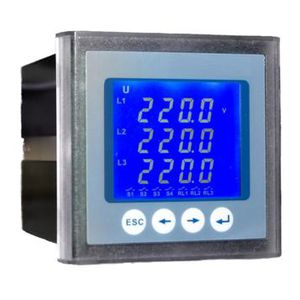 apparecchio di misura della potenza frequenzimetro / multimetro / contatore di energia / ad incastro