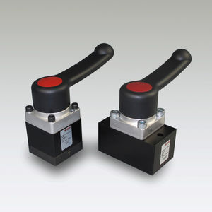 distributore idraulico a cassetto / a leva / a 3/2 vie / in alluminio