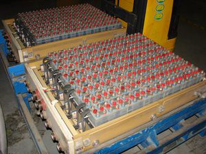 sistema di batterie Ni-Cd