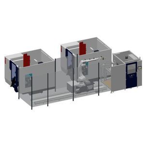 cella robotizzata di pallettizzazione 1