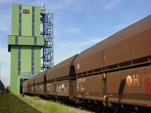 sistema di carico di vagoni ferroviari 1