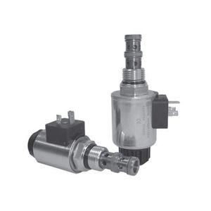 distributore idraulico a cassetto / azionato tramite solenoide / a 3/2 vie / a cartuccia