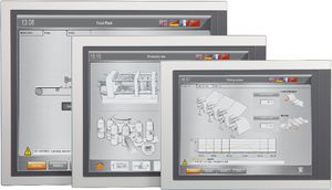 HMI con touch screen resistivo