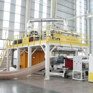 linea di produzione per materiale non tessuto