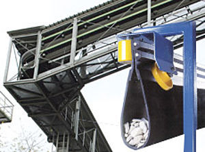 nastro trasportatore flessibile / industriale