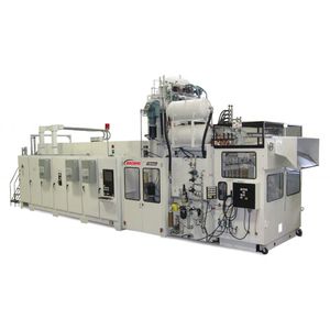 macchina termoformatrice di film plastico / per imballaggio di prodotti alimentari / per produzione di bicchieri / automatica
