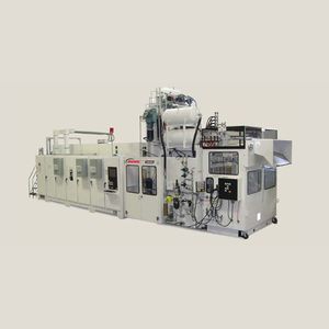 macchina termoformatrice di film plastico / per imballaggio di prodotti alimentari / per produzione di bicchieri / automatica