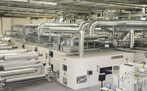 linea di estrusione film cast / per PP / per PVC / per PET