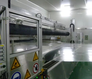 linea di estrusione con unità di stampa in linea 1