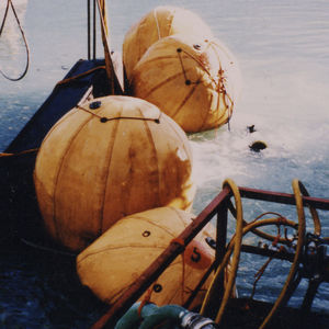 cuscino di sollevamento sottomarino