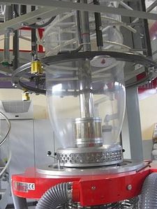 linea di estrusione film soffiato / per LDPE