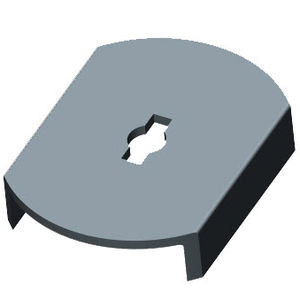 clip in acciaio inox