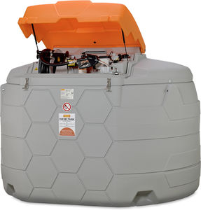 cisterna e vasca di carburante / per diesel / in polietilene / autoportante