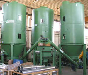 silo con estrattore