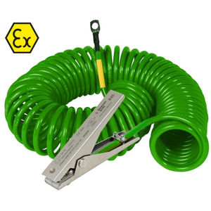 cavo elettrico ATEX / a spirale / di messa a terra