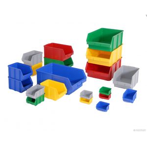 contenitore a bocca di lupo in plastica