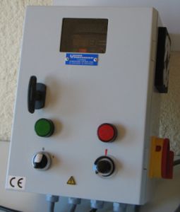 scatola elettrica di comando