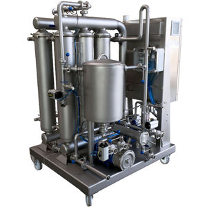 filtro per vino / a membrana / semiautomatico / flusso trasversale