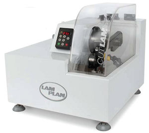 macchina da taglio per metallo / a lama rotativa / di campioni / da laboratorio