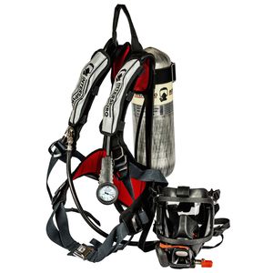 casco con respiratore