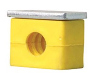 collare di fissaggio per tubo a vite / in polipropilene