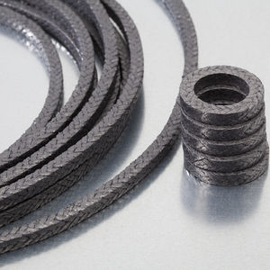 guarnizione intrecciata in PTFE / in grafite / per valvola / per applicazioni rotative
