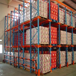 scaffalatura per magazzino di stoccaggio
