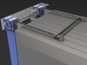 sistema di trasferimento per pressa