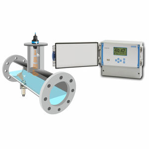 misuratore di portata ad ultrasuoni / a ultrasuoni ed effetto Doppler / per liquidi / clamp-on