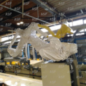 copertura di protezione per robot per fonderia