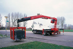 gru montata su camion