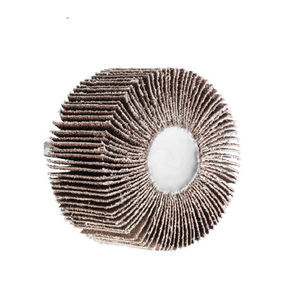 ruota lamellare rivestita di abrasivo