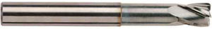 fresa a riccio / integrale / a 4 denti